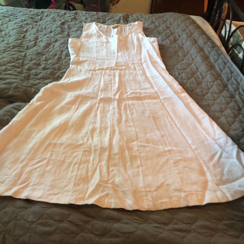 Sleeveless Linen maxi dress